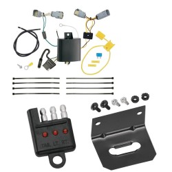 Reese Trailer Wiring and Bracket w/ Light Tester For 15-23 Chrysler 300 Plug & Play 4-Flat Harness Reese Trailer Wiring and Bracket w/ Light Tester For 15-23 Chrysler 300 Plug & Play 4-Flat Harness