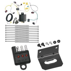 Reese Trailer Wiring and Bracket w/ Light Tester For 14-21 Jeep Grand Cherokee Plug & Play 4-Flat Harness