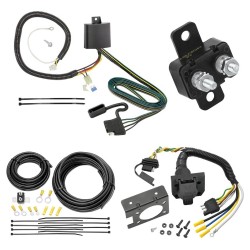 Trailer Hitch 7 Way RV Wiring Kit For 17-22 Honda CR-V Plug Prong Pin Brake Control Ready Trailer Hitch 7 Way RV Wiring Kit For 17-22 Honda CR-V Plug Prong Pin Brake Control Ready