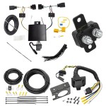 89521 85343 20506 7012A Reese Towpower Trailer Hitch 7 Way RV Wiring Kit 19-21 Toyota RAV4 Plug Prong Pin Brake Control Ready 19 20 21 2019 2020 2021 Trailer Hitch 7 Way RV Wiring Kit For 19-21 Toyota RAV4 Plug Prong Pin Brake Control Ready