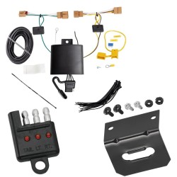 Reese Trailer Wiring and Bracket w/ Light Tester For 18-21 Volkswagen Tiguan Plug & Play 4-Flat Harness