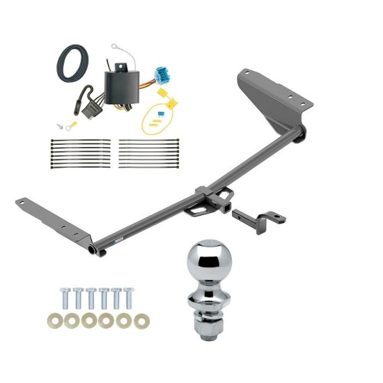 Reese Trailer Tow Hitch For 18-23 Honda Odyssey w/o Fuse Provisions Complete Package w/ Wiring Draw Bar and 1-7/8" Ball Reese Trailer Tow Hitch For 18-23 Honda Odyssey w/o Fuse Provisions Complete Package w/ Wiring Draw Bar and 1-7/8" Ball