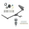 Reese Trailer Tow Hitch For 18-23 Honda Odyssey w/o Fuse Provisions Complete Package w/ Wiring Draw Bar and 2" Ball Reese Trailer Tow Hitch For 18-23 Honda Odyssey w/o Fuse Provisions Complete Package w/ Wiring Draw Bar and 2" Ball