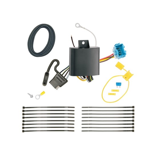 Reese Trailer Tow Hitch For 18-23 Honda Odyssey w/o Fuse Provisions Complete Package w/ Wiring Draw Bar and 1-7/8" Ball