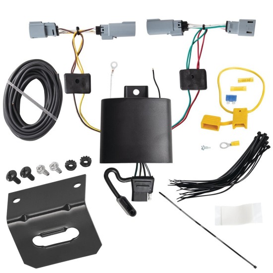 Plug and Play T-One Wiring Harness Connector 4-Flat Mounting Bracket Installation Instructions 118846 118144 Reese Trailer Wiring and Bracket 21-23 Chevrolet Trailblazer w/LED Taillights 20-23 Buick Encore GX Essence Tekonsha 20 21 22 23 2020 2021 2022 20 Trailer Wiring and Bracket For 21-25 Chevrolet Trailblazer 20-24 Buick Encore GX Tekonsha