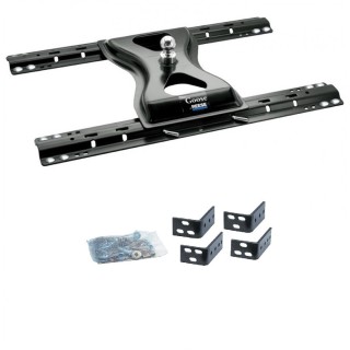 Reese The Goose 25,000 lb Gooseneck HitchBase Rail Kit Rail Brakets and Hardware 4 Pins and 4 Clips 58079 30035 Reese Reese 25K The Goose Gooseneck Trailer Hitch Rails 99-19 Chevrolet Silverado GMC Sierra 1500 2500 3500 Base Rail Kit Brackets and Hardwar Reese 25K The Goose Gooseneck Trailer Hitch w/ Rails For 99-19 Chevrolet Silverado GMC Sierra 1500 2500 3500 Base Rail Kit Brackets and Hardware Heavy Duty