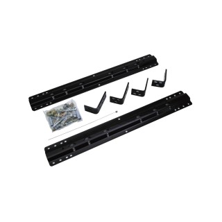 Reese Dual Jaw 16K 5th Wheel Hitch Fifth Wheel Kwik-Slide Slider Unit Base Rail Kit Brakets and Hardware4 Pins and 4 Clips 30047A 30048 30035 Reese Reese Dual Jaw 16K Fifth Wheel Trailer Hitch Kwik Slide Slider and Rails 1994-2004 Dodge Dakota Truck Base Reese Dual Jaw 16K Fifth Wheel Trailer Hitch w/ Kwik Slide Slider and Rails For 1994-2004 Dodge Dakota Truck Base Rail Kit 5th Wheel Brackets Hardware