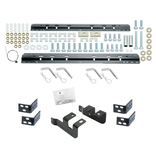 Base Rail Kit Rail Brakets and Hardware Adapter Bracket 58522 30035 58522 Reese Reese Base Rail Kit Custom Bracket 14-23 RAM 2500 Above Bed Accepts all Industry Standard Gooseneck and Fifth Wheel Hitches 14 15 16 17 18 19 20 21 22 23 2014 2015 2016 2017 2 Reese Base Rail Kit w/ Custom Bracket For 14-23 RAM 2500 Above Bed Accepts all Industry Standard Gooseneck and Fifth Wheel Hitches