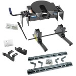 Reese 5th Wheel Trailer Hitch 15K 5th Wheel Hitch Slider Unit w/4 Rollers Base Rail Kit Brakets and Hardware Adapter Bracket 58522 4 Pins and 4 Clips 30099 30048 30035 58522 Reese Reese 15K Fifth Wheel Trailer Hitch Slider and Rails 14-23 RAM 2500 Base R Reese 15K Fifth Wheel Trailer Hitch w/ Slider and Rails For 14-23 RAM 2500 Base Rail Kit 5th Wheel Brackets Hardware