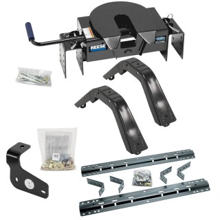 Reese 5th Wheel Trailer Hitch 15K Base Rail Kit Brakets and Hardware 4 Pins and 4 ClipsAdapter Bracket 58531 30099 30727 30035 58531 Reese Reese 15K Fifth Wheel Trailer Hitch Rails 2015-2020 F-150 Base Rail Kit 5th Wheel Brackets Hardware 15 16 17 18 19 Reese 15K Fifth Wheel Trailer Hitch W/ Rails For 2015-2020 Ford F-150 Base Rail Kit 5th Wheel Brackets Hardware
