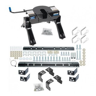 Reese 20K Fifth Wheel Trailer Hitch W/ Rails For 2004-2014 Ford F-150 Base Rail Kit 5th Wheel Brackets Hardware