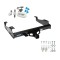 Trailer Hitch w/ Wiring For 99-23 F-450 F-550 99-00 F-350 Class 4 2" Tow Receiver Reese Tekonsha