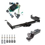 Custom Fit Trailer Hitch Wiring Harness (Plug & Play) 2" Drop Ball-Mount w/ Pin/Clip 2" Chrome Ball Installation Hardware Installation Instructions 41521 118377 21536 Reese Tow Package 00-02 Chevy Express GMC Savana Van Trailer Hitch Wiring Tow Package For 00-02 Chevy Express GMC Savana Van Trailer Hitch w/ Wiring 2" Drop Mount 2" Ball 2" Receiver