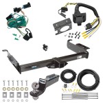 Custom Fit Trailer Hitch Wiring Harness (Plug & Play) 2" Drop Ball-Mount w/ Pin/Clip 2" Chrome Ball Trailer Connector Adapter Brake Control Wiring Kit Circuit Breaker Installation Hardware Installation Instructions 44028 85343 20506 7012a 1 Trailer Hitch Tow Package w/ 7-Way RV Wiring For 96-99 Chevy Express GMC Savana Van w/ 2" Drop Mount 2" Ball Class 3 2" Receiver All Models Reese
