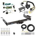 Custom Fit Trailer Hitch Wiring Harness (Plug & Play) Trailer Connector Adapter Brake Control Wiring Kit Circuit Breaker Installation Hardware Installation Instructions 44028 85343 20506 7012a 118392 Reese Trailer Hitch 7-Way RV Wiring 03-14 Chevy Ex Trailer Hitch w/ 7-Way RV Wiring For 03-14 Chevy Express GMC Savana 1500 03-24 2500 3500 Class 3 2" Receiver All Models Reese