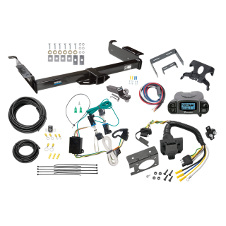 44028 85343 20506 7012a 85246 21536 90195 Reese Trailer Hitch Tow Package Prodigy P3 Brake Control 00-02 Chevrolet Express GMC Savana 1500 2500 3500 7-Way RV Wiring 2" Drop Mount 2" Ball Class 3 2" Receiver Reese Tekonsha 00 01 02 2000 2001 Trailer Hitch Tow Package Prodigy P3 Brake Control For 00-02 Chevrolet Express GMC Savana 1500 2500 3500 w/ 7-Way RV Wiring 2" Drop Mount 2" Ball Class 3 2" Receiver Reese Tekonsha