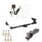 Tow Package For 11-17 Honda Odyssey Trailer Hitch w/ Wiring 2" Drop Mount 2" Ball 2" Receiver Reese