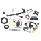 Trailer Hitch Tow Package Prodigy P3 Brake Control For 05-10 Honda Odyssey w/ 7-Way RV Wiring 2" Drop Mount 2" Ball Class 3 2" Receiver Reese Tekonsha