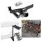 Trailer Hitch w/ 4 Bike Rack For 00-06 BMW X5 All Styles Approved for Recreational & Offroad Use Carrier for Adult Woman or Child Bicycles Foldable