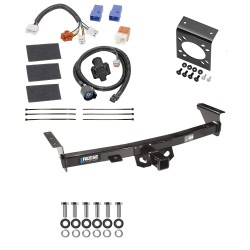 Trailer Hitch w/ 7-Way RV Wiring For 05-24 Nissan Frontier 09-12 Suzuki Equator Class 3 2" Receiver All Models Reese