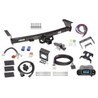 Trailer Hitch Tow Package Prodigy P3 Brake Control For 05-24 Nissan Frontier 09-12 Suzuki Equator w/ 7-Way RV Wiring 2" Drop Mount 2" Ball Class 3 2" Receiver Reese Tekonsha Trailer Hitch Tow Package Prodigy P3 Brake Control For 05-24 Nissan Frontier 09-12 Suzuki Equator w/ 7-Way RV Wiring 2" Drop Mount 2" Ball Class 3 2" Receiver Reese Tekonsha