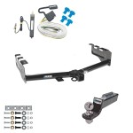Custom Fit Trailer Hitch Wiring Harness (Requires Splicing) 2" Drop Ball-Mount w/ Pin/Clip 2" Chrome Ball Installation Hardware Installation Instructions 44563 20252 21536 Reese Tow Package 99-07 Chevrolet Silverado GMC Sierra 1500 99-04 2500 T Tow Package For 99-07 Chevrolet Silverado GMC Sierra 1500 99-04 2500 Trailer Hitch w/ Wiring 2" Drop Mount 2" Ball 2" Receiver Reese