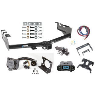 44563 74682 21536 90195 Reese Trailer Hitch Tow Package Prodigy P3 Brake Control 07-13 Chevrolet Silverado GMC Sierra 1500 7-Way RV Wiring 2" Drop Mount 2" Ball Class 4 2" Receiver Reese Tekonsha 07 08 09 10 11 12 13 2007 2008 2009 2010 201 Trailer Hitch Tow Package Prodigy P3 Brake Control For 07-13 Chevrolet Silverado GMC Sierra 1500 w/ 7-Way RV Wiring 2" Drop Mount 2" Ball Class 4 2" Receiver Reese Tekonsha
