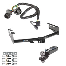 Tow Package For 07-13 Chevrolet Silverado GMC Sierra 1500 Trailer Hitch w/ Wiring 2" Drop Mount 2" Ball 2" Receiver Reese Tow Package For 07-13 Chevrolet Silverado GMC Sierra 1500 Trailer Hitch w/ Wiring 2" Drop Mount 2" Ball 2" Receiver Reese