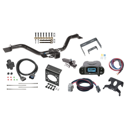 Trailer Hitch Tow Package Prodigy P3 Brake Control For 13-17 Buick Enclave Chevy Traverse 13-16 GMC Acadia w/ 7-Way RV Wiring 2" Drop Mount 2" Ball Class 3 2" Receiver Reese Tekonsha