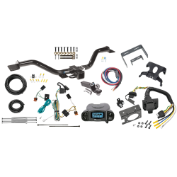 Trailer Hitch Tow Package Prodigy P3 Brake Control For 07-12 GMC Acadia w/ 7-Way RV Wiring 2" Drop Mount 2" Ball Class 3 2" Receiver Reese Tekonsha
