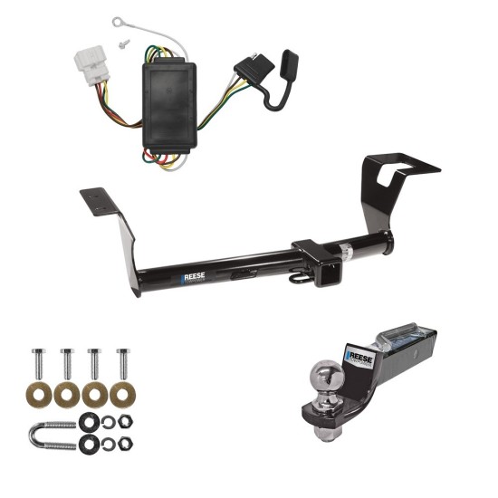 Custom Fit Trailer Hitch Wiring Harness (Plug & Play) 2" Drop Ball-Mount w/ Pin/Clip 2" Chrome Ball Installation Hardware Installation Instructions 44575 118427 21536 Reese Tow Package 07-11 Honda CR-V Trailer Hitch Wiring 2" Drop Mount Tow Package For 07-11 Honda CR-V Trailer Hitch w/ Wiring 2" Drop Mount 2" Ball 2" Receiver Reese