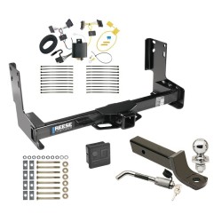 Reese Trailer Tow Hitch For 14-22 Freightliner Mercedes-Benz Sprinter 2500 3500 Deluxe Package Wiring 2" Ball Mount and Lock Reese Trailer Tow Hitch For 14-22 Freightliner Mercedes-Benz Sprinter 2500 3500 Deluxe Package Wiring 2" Ball Mount and Lock