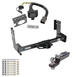 Trailer Hitch Tow Package w/ 7-Way RV Wiring For 07-13 Freightliner Dodge Sprinter 2500 3500 w/ 2" Drop Mount 2" Ball Class 4 2" Receiver w/Factory 7-Way Reese Trailer Hitch Tow Package w/ 7-Way RV Wiring For 07-13 Freightliner Dodge Sprinter 2500 3500 w/ 2" Drop Mount 2" Ball Class 4 2" Receiver w/Factory 7-Way Reese