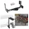 Trailer Hitch w/ 4 Bike Rack For 07-24 Mercedes-Benz Freightliner 07-09 Dodge Sprinter 2500 3500 Approved for Recreational & Offroad Use Carrier for Adult Woman or Child Bicycles Foldable