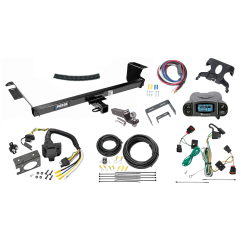 Trailer Hitch Tow Package Prodigy P3 Brake Control For 09-12 Volkswagen Routan 13-14 (Canada Only) w/ 7-Way RV Wiring 2" Drop Mount 2" Ball Class 3 2" Receiver Reese Tekonsha Trailer Hitch Tow Package Prodigy P3 Brake Control For 09-12 Volkswagen Routan 13-14 (Canada Only) w/ 7-Way RV Wiring 2" Drop Mount 2" Ball Class 3 2" Receiver Reese Tekonsha