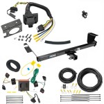Custom Fit Trailer Hitch Wiring Harness (Plug & Play) Trailer Connector Adapter Brake Control Wiring Kit Circuit Breaker Installation Hardware Installation Instructions 44586 85343 20506 7012a 118552 Reese Trailer Hitch 7-Way RV Wiring 08-10 Chrysler Trailer Hitch w/ 7-Way RV Wiring For 08-10 Chrysler Town & Country Dodge Grand Caravan Class 3 2" Receiver All Models Reese