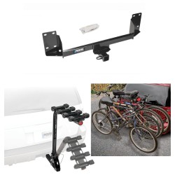 Trailer Hitch w/ 4 Bike Rack For 07-18 BMW X5 Approved for Recreational & Offroad Use Carrier for Adult Woman or Child Bicycles Foldable Trailer Hitch w/ 4 Bike Rack For 07-18 BMW X5 Approved for Recreational & Offroad Use Carrier for Adult Woman or Child Bicycles Foldable