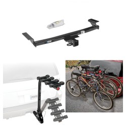 Trailer Hitch w/ 4 Bike Rack For 09-14 Nissan Murano Approved for Recreational & Offroad Use Carrier for Adult Woman or Child Bicycles Foldable Trailer Hitch w/ 4 Bike Rack For 09-14 Nissan Murano Approved for Recreational & Offroad Use Carrier for Adult Woman or Child Bicycles Foldable