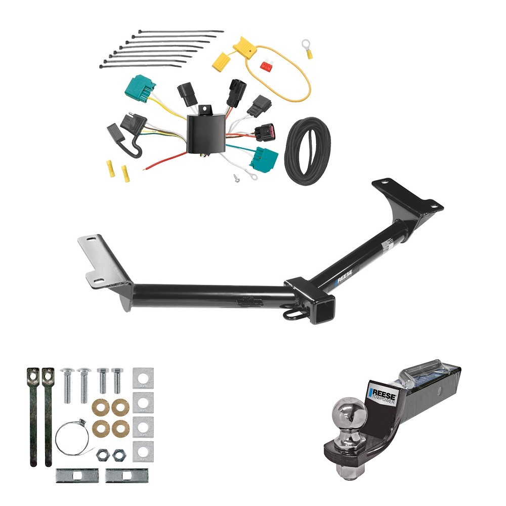 Tow Package For 0909 Dodge Journey Trailer Hitch w/ Wiring 2" Drop