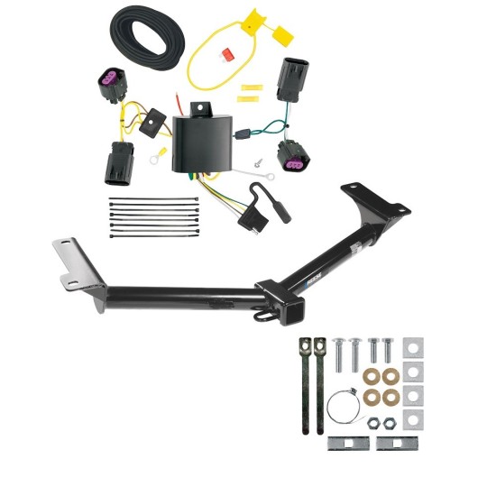 Custom Fit Trailer Hitch Wiring Harness (Plug & Play) Installation Hardware Installation Instructions 44601 118567 Reese Trailer Hitch Wiring 12-20 Dodge Journey Except w/LED Taillights Class 3 2" Tow Receiver Reese Tekonsha 12 13 14 15 16 17 18 Trailer Hitch w/ Wiring For 12-20 Dodge Journey Except w/LED Taillights Class 3 2" Tow Receiver Reese Tekonsha