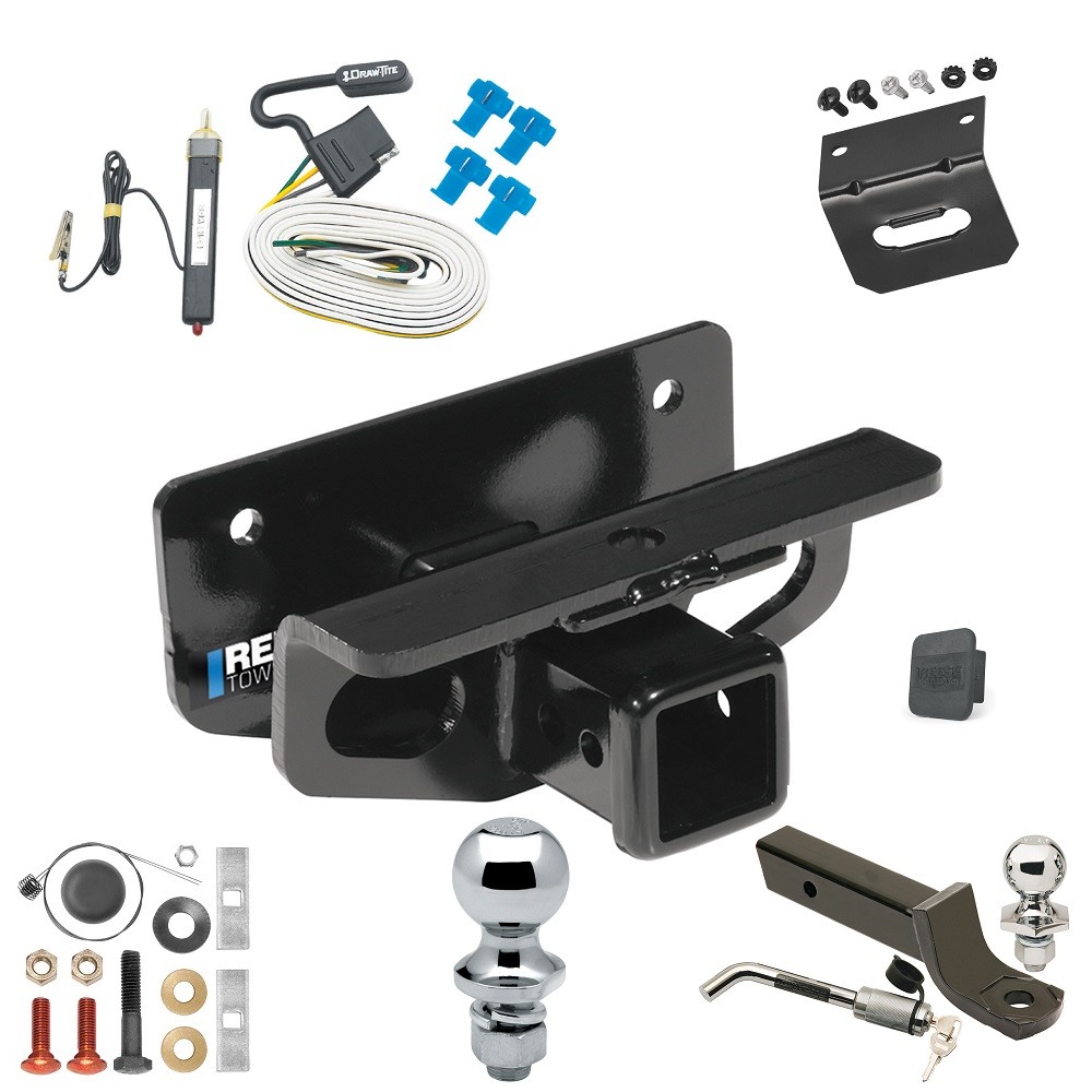 Ultimate Tow Package For 03-18 Dodge Ram 1500 19-23 (Classic) 03-09 2500 3500 Trailer Hitch w/ Wiring 2" Drop Mount Dual 2" and 1-7/8" Ball Lock Bracket Cover 2" Receiver Reese Ultimate Tow Package For 03-18 Dodge Ram 1500 19-23 (Classic) 03-09 2500 3500 Trailer Hitch w/ Wiring 2" Drop Mount Dual 2" and 1-7/8" Ball Lock Bracket Cover 2" Receiver Reese
