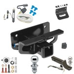Ultimate Tow Package For 03-18 Dodge Ram 1500 19-23 (Classic) 03-09 2500 3500 Trailer Hitch w/ Wiring 2" Drop Mount Dual 2" and 1-7/8" Ball Lock Bracket Cover 2" Receiver Reese Ultimate Tow Package For 03-18 Dodge Ram 1500 19-23 (Classic) 03-09 2500 3500 Trailer Hitch w/ Wiring 2" Drop Mount Dual 2" and 1-7/8" Ball Lock Bracket Cover 2" Receiver Reese
