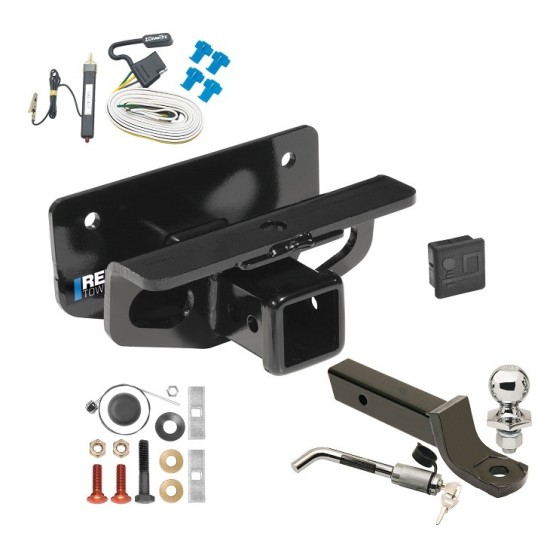 Reese Trailer Tow Hitch For 03-23 Dodge Ram 1500 03-09 2500 3500 Deluxe Package Wiring 2" Ball Mount and Lock Reese Trailer Tow Hitch For 03-23 Dodge Ram 1500 03-09 2500 3500 Deluxe Package Wiring 2" Ball Mount and Lock