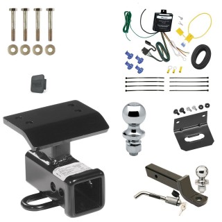 Custom Fit Trailer Hitch Wiring Harness (Requires Splicing) 2" Drop Ball-Mount w/ Locking Pin/Clip 2" Chrome Ball 4-Flat Mounting Bracket 1-7/8" Chrome Ball Rubber Hitch Plug Cover Installation Hardware Installation Instructions 44611 11919 Ultimate Tow Package For 09-11 Volkswagen Tiguan Trailer Hitch w/ Wiring 2" Drop Mount Dual 2" and 1-7/8" Ball Lock Bracket Cover 2" Receiver Reese