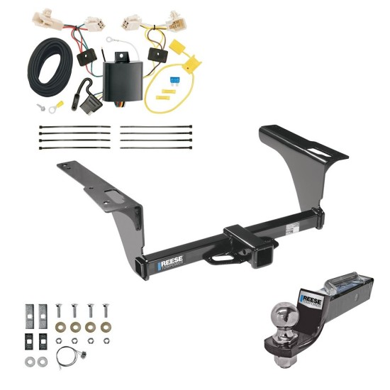 Custom Fit Trailer Hitch Wiring Harness (Plug & Play) 2" Drop Ball-Mount w/ Pin/Clip 2" Chrome Ball Installation Hardware Installation Instructions 44631 118671 21536 Reese Tow Package 15-19 Subaru Legacy Sedan Trailer Hitch Wiring 2" D Tow Package For 15-19 Subaru Legacy Sedan Trailer Hitch w/ Wiring 2" Drop Mount 2" Ball 2" Receiver Reese