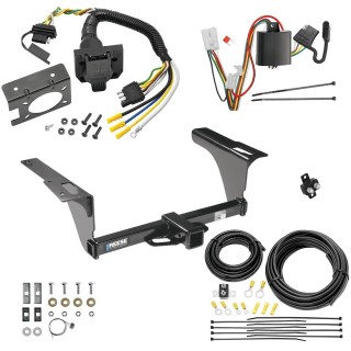 Custom Fit Trailer Hitch Wiring Harness (Plug & Play) Trailer Connector Adapter Brake Control Wiring Kit Circuit Breaker Installation Hardware Installation Instructions 44631 85343 20506 7012a 118467 Reese Trailer Hitch 7-Way RV Wiring 10-19 Subaru O Trailer Hitch w/ 7-Way RV Wiring For 10-19 Subaru Outback Wagon Class 3 2" Receiver Reese
