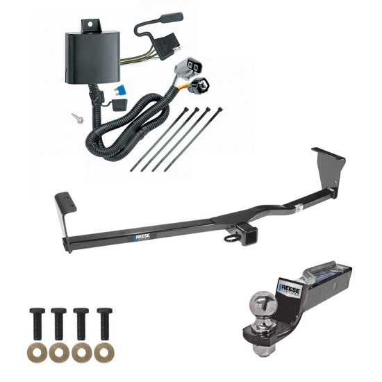 Custom Fit Trailer Hitch Wiring Harness (Plug & Play) 2" Drop Ball-Mount w/ Pin/Clip 2" Chrome Ball Installation Hardware Installation Instructions 44639 118269 21536 Reese Tow Package 11-13 KIA Sorento EX SX V6 Trailer Hitch Wiring 2" Tow Package For 11-13 KIA Sorento EX SX V6 Trailer Hitch w/ Wiring 2" Drop Mount 2" Ball 2" Receiver Reese