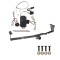 Trailer Hitch w/ Wiring For 10-12 Hyundai Santa Fe Class 3 2" Tow Receiver Reese Tekonsha