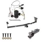 Custom Fit Trailer Hitch Wiring Harness (Plug & Play) 2" Drop Ball-Mount w/ Pin/Clip 2" Chrome Ball Installation Hardware Installation Instructions 44639 118415 21536 Reese Tow Package 10-12 Hyundai Santa Fe Trailer Hitch Wiring 2" Drop Tow Package For 10-12 Hyundai Santa Fe Trailer Hitch w/ Wiring 2" Drop Mount 2" Ball 2" Receiver Reese