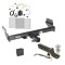 Reese Trailer Tow Hitch For 14-21 Jeep Grand Cherokee 22-23 WK Deluxe Package Wiring 2" Ball Mount and Lock
